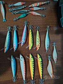 Artificiali traina calamari