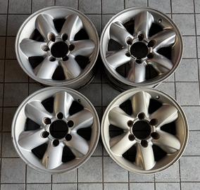 4 Cerchi in lega R16 Nissan Terrano 2ª serie (R20)