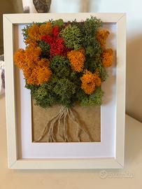 Quadro Muschio Stabilizzato Albero