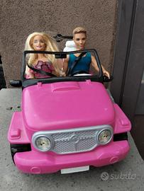 Barbie e Ken jeep da spiaggia