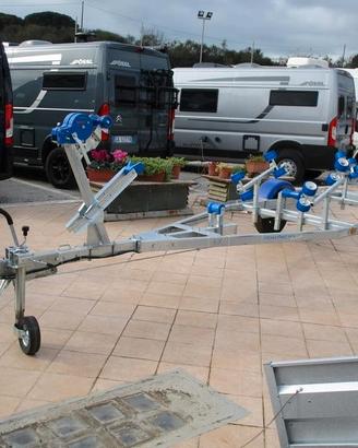 Rimorchio TATS 1000kg nautica e diporto, nuovo