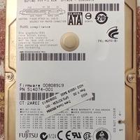 Hard Disk Interno 160 GB SATA 2,5" Fujitsu MJA2160