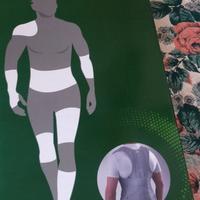 Corsetto dorso lombare con spallacci