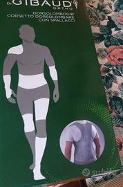 Corsetto dorso lombare con spallacci