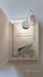Luce da Lettura LED con Clip  3 Modalità di Colori