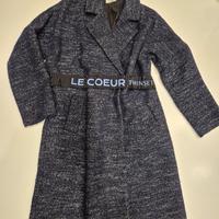 Cappotto destrutturato Twin Set S blu