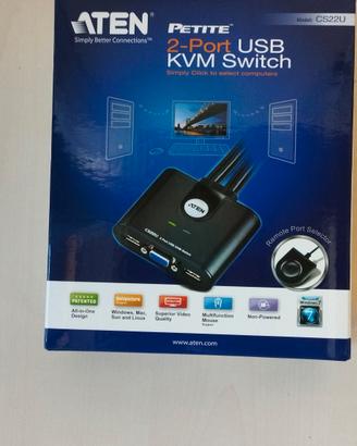 Aten CS22U KVM Switch 2-> 1 USB
.