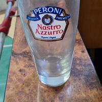 bicchiere peroni nastro azzurro 