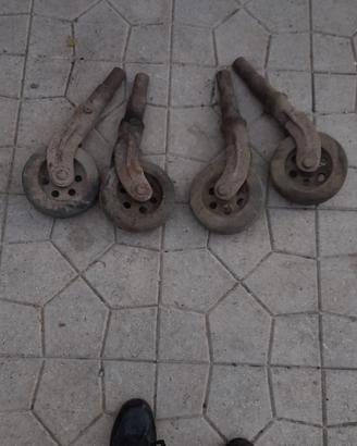 ruote per trabattello 