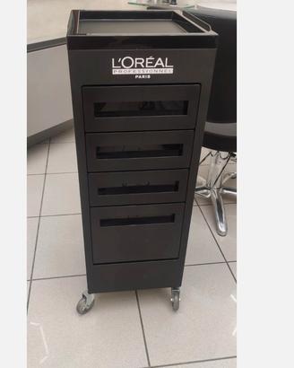 carrello per parrucchiere