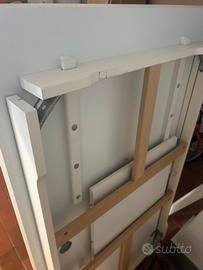 Tavolo bianco allungabile