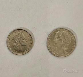 Set 100 e 50 lire 1966 dono per sessantenni