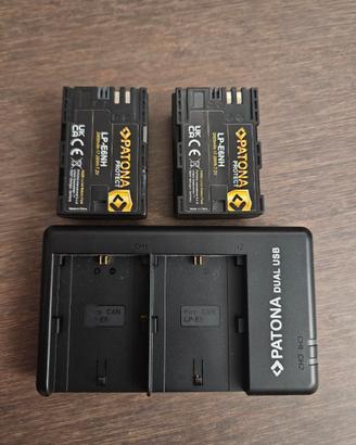 LP-E6NH Patona Protect + Charger - Batterie