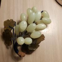 Ramo d'uva in giada vintage