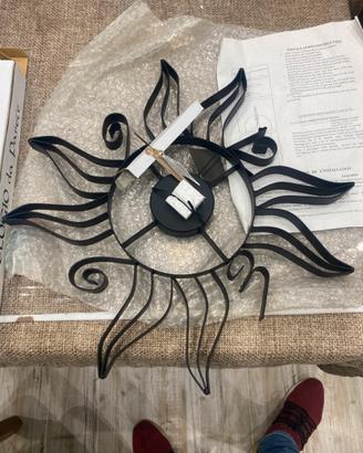 Orologio da parete country sole