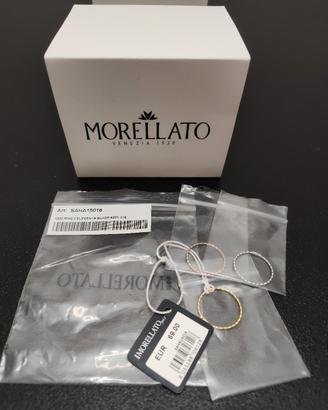 Tris di anelli argento 925 diam. 16 Morellato