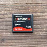 Sandisk compact flash 4gb