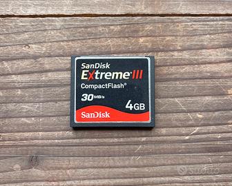 Sandisk compact flash 4gb