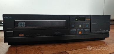 lettore cd philips cd104 player