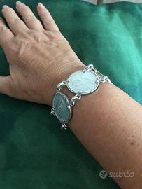 Braccialetto 500 lire argento