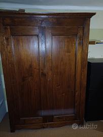 Armadio legno masello