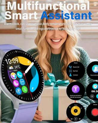Smartwatch con Chiamate Dirette & Monitoraggio Fit