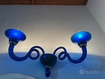 Applique da parete vetro soffiato di Murano