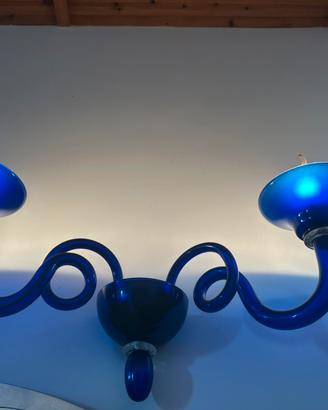 Applique da parete vetro soffiato di Murano