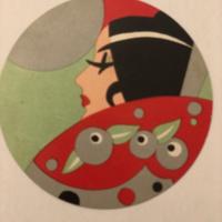 Carte da gioco vintage, rare, rotonde