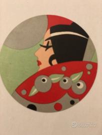 Carte da gioco vintage, rare, rotonde