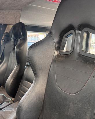 Sedili tyrex con staffe per land rover defender