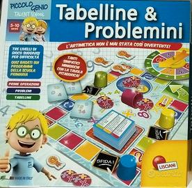 Giochi educativi Lisciani Tabelline Vocabolando
