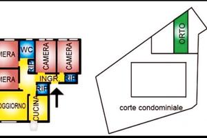 Appartamento da 125 mq 1p Ristrutturato Arredato