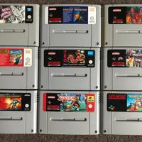 9 titoli SNES Super Nintendo