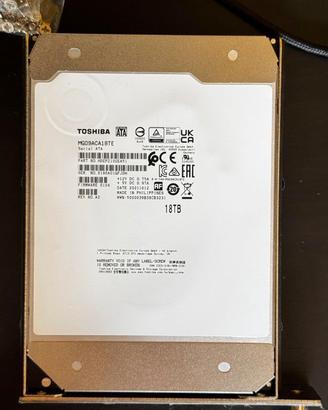Toshiba MG09 18TB funzionante, 20 settori rotti