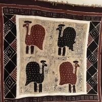 BATIK TANZANIA : LUNGHEZZA 96 cm. ALTEZZA 92 cm.