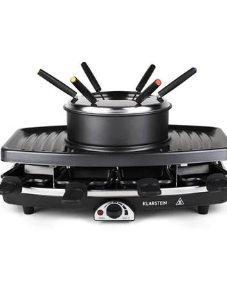 Raclette Fonduta Klarstein 2in1 8 Persone (Nuova)