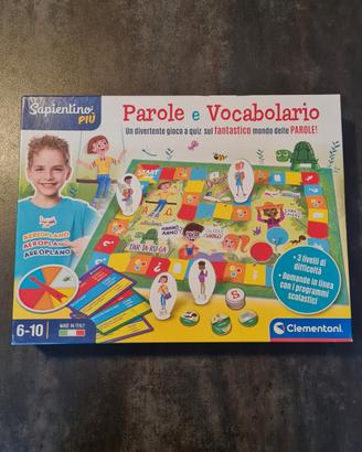Gioco educativo Parole e Vocabolario Sapientino 