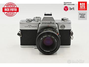 MINOLTA SRT 100X + MINOLTA MD 50 F2