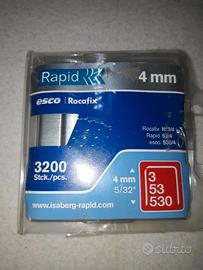 Rapid/Rocafix Graffe 4 mm. 5/32 Pz.3200