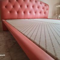 Letto in vera pelle Poltra Frau