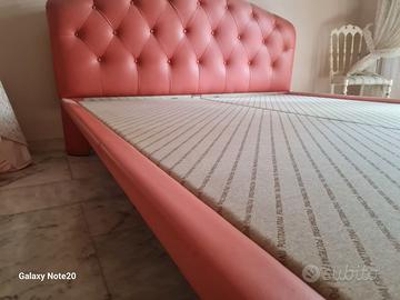 Letto in vera pelle Poltra Frau