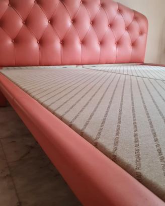 Letto in vera pelle Poltra Frau