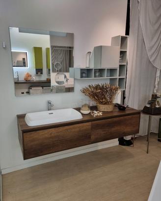 Mobile bagno con gola completo della Inda