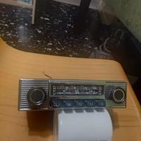 Autoradio epoca blaupunk FM anni 60' presa fono 