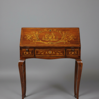 Ribaltina,scrittoio da centro,della fine ottocento