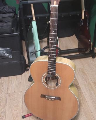 Chitarra Acustica Jumbo Richwood HCG47 custom