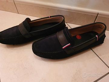 Mocassino uomo blu navy