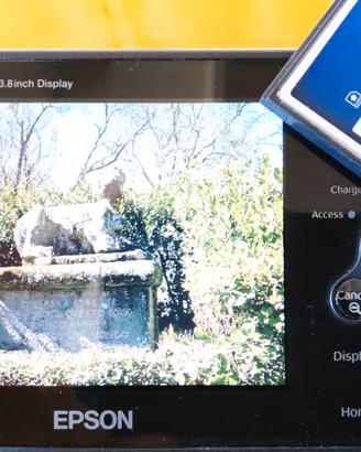 EPSON P-2000 STORAGE e PLAYER per FOTO FILM AUDIO
