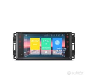 RADIO GPS ANDROID 13 PER JEEP WRANGLER 07-12, GRAN